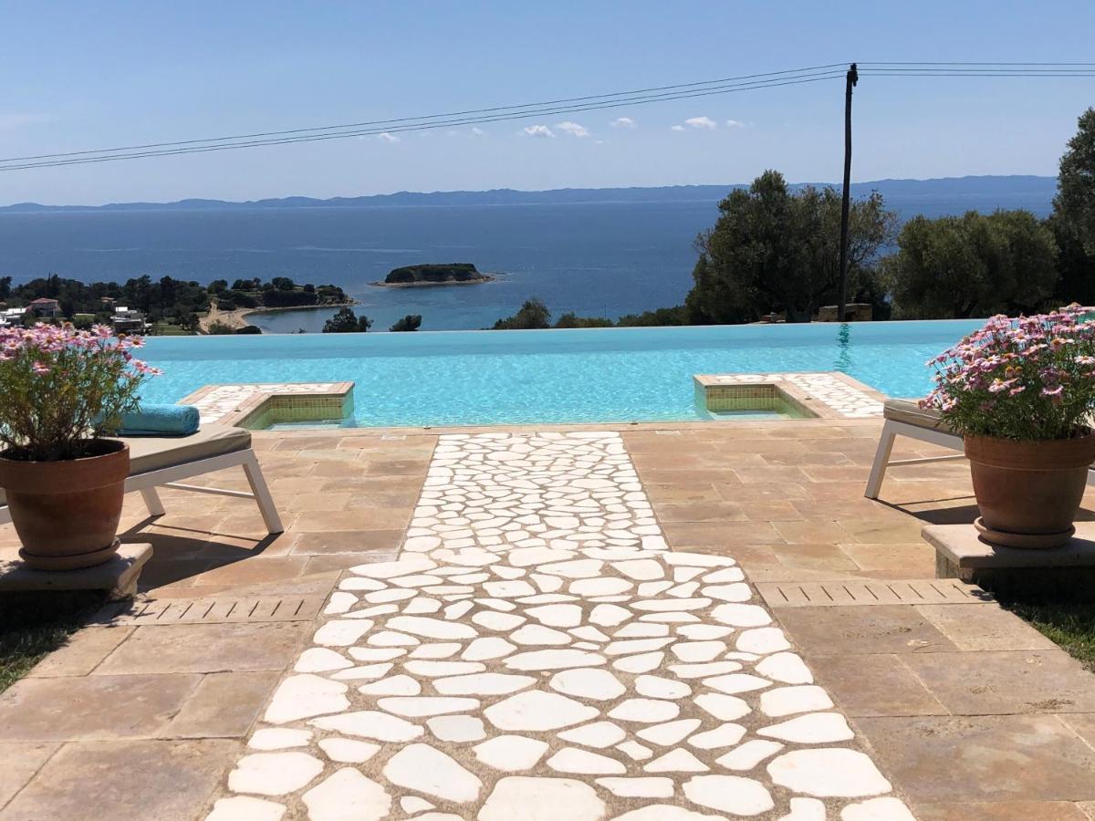 Sithonian Blue Royal Villa Nikíti Kültér fotó