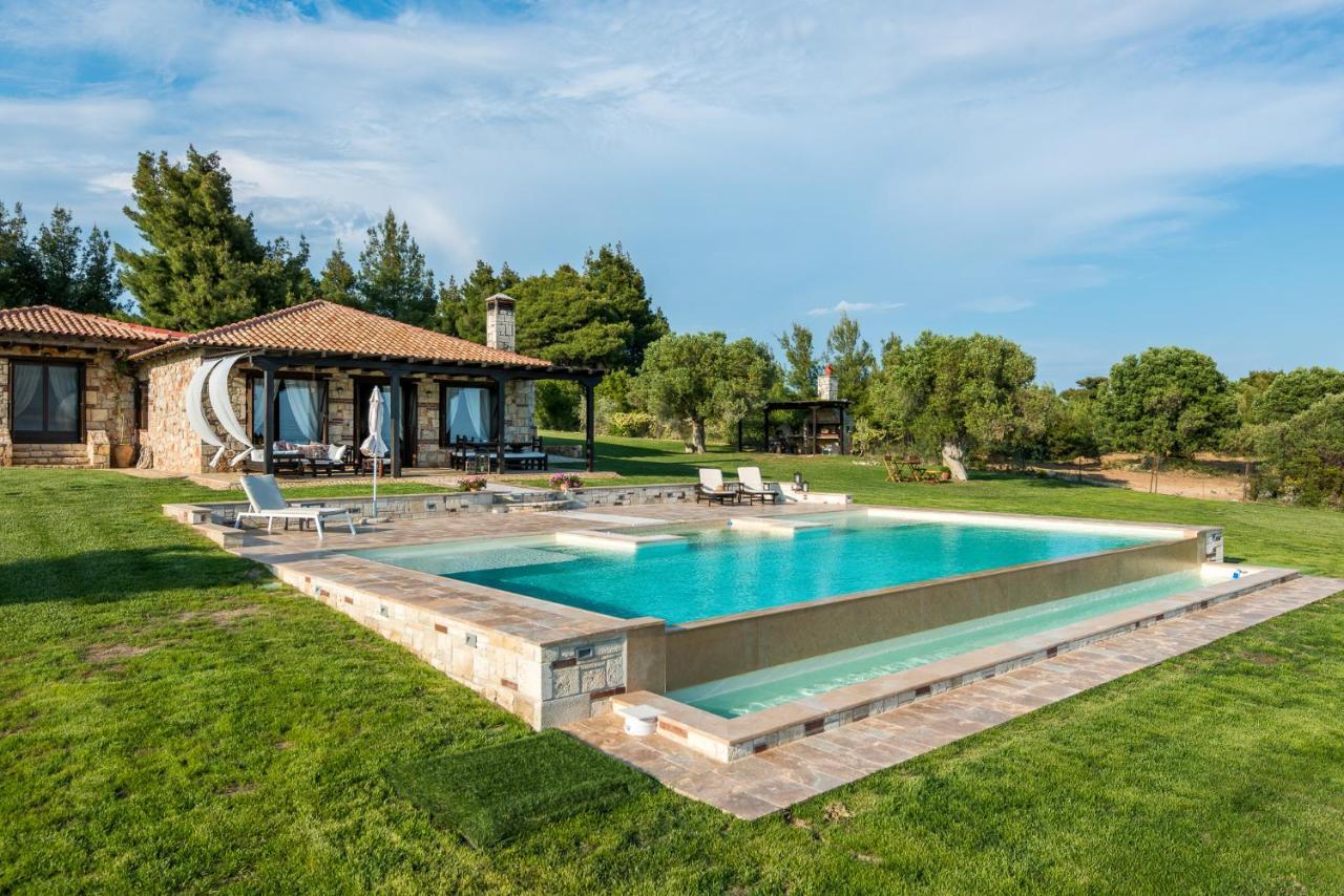 Sithonian Blue Royal Villa Nikíti Kültér fotó